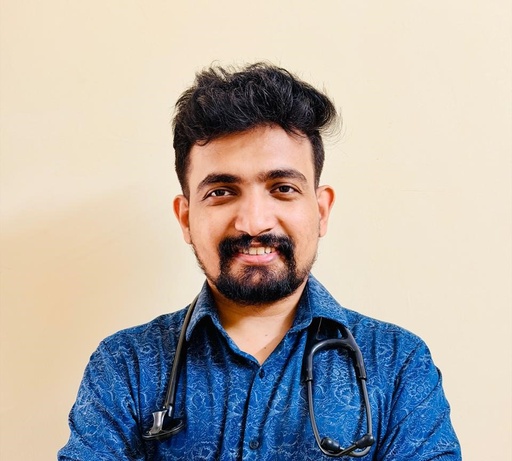 Dr. Vishnu, MD Respiratory Medicine, Reg no: 2026/03/01615.