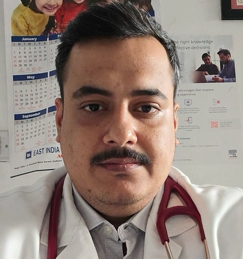 Dr. Akash, MD Respiratory Medicine, Reg no: 61675